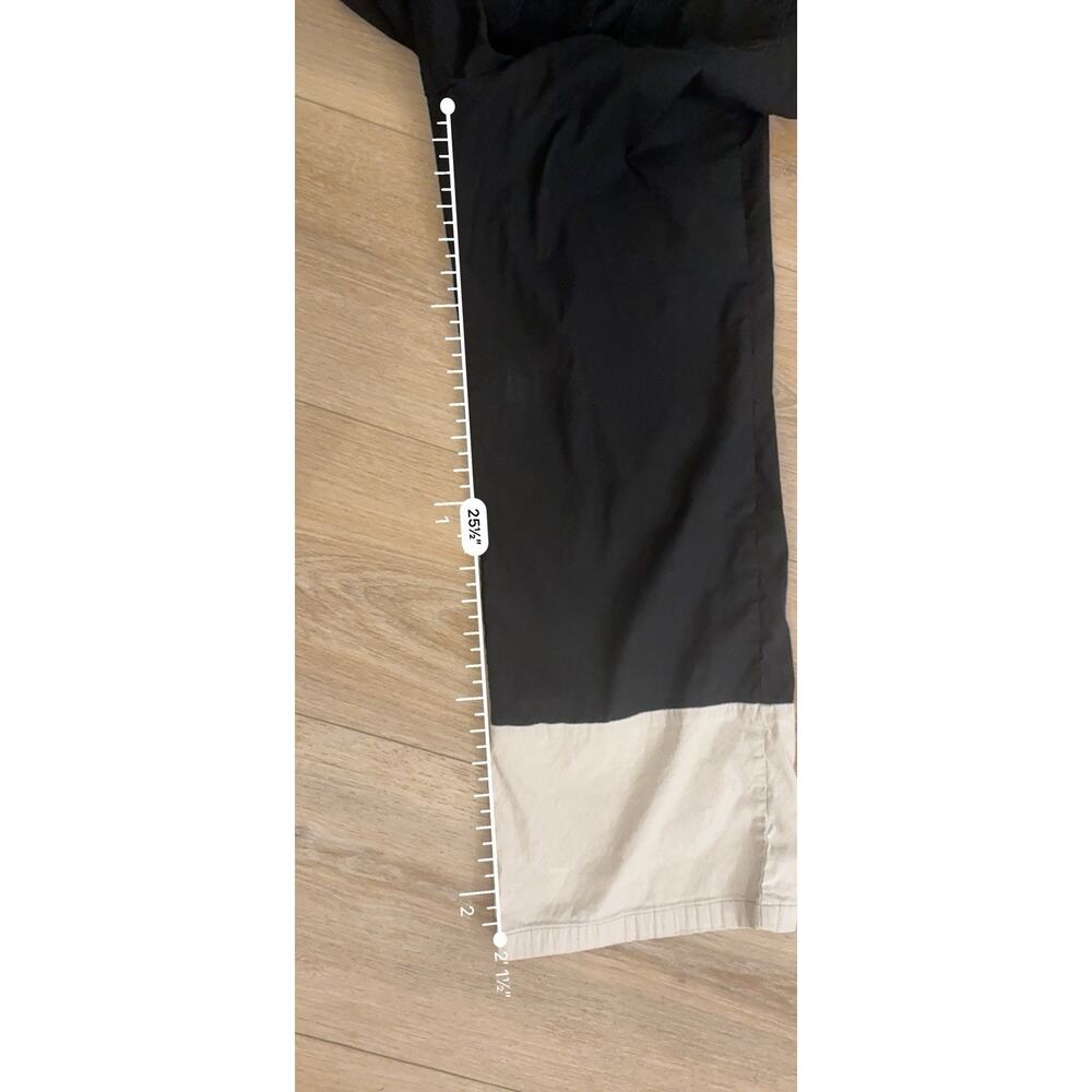 Anthropologie Maeve 6 Colette Cropped Wide-Leg Overalls Jumpsuit - Picture 12 of 14